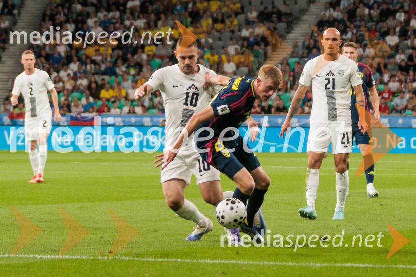 Kvalifikacije za SP 2026; Slovenija – Švedska, nogomet