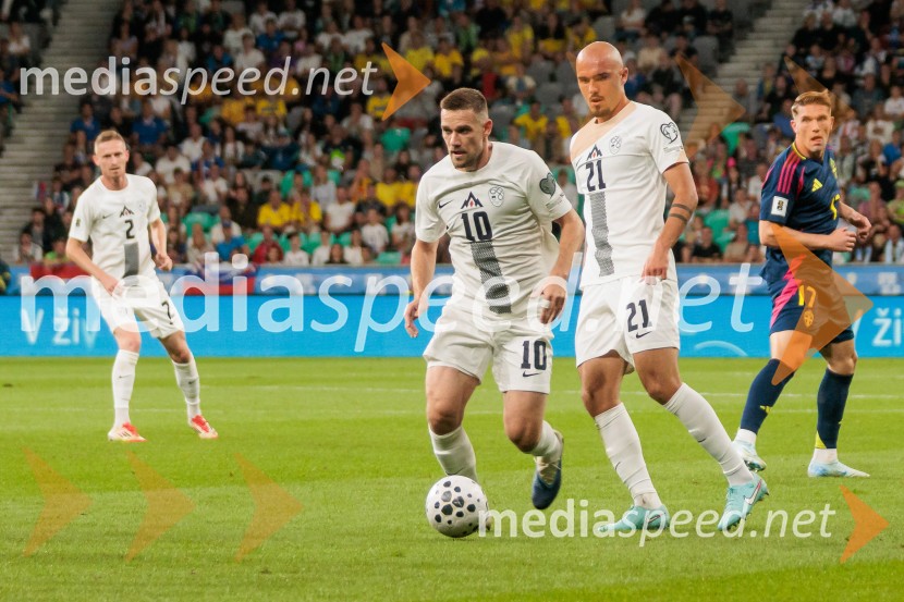 Kvalifikacije za SP 2026; Slovenija – Švedska, nogomet