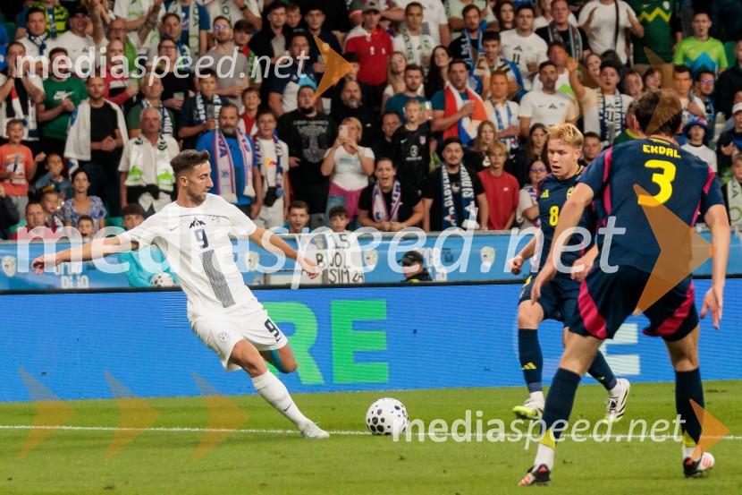 Kvalifikacije za SP 2026; Slovenija – Švedska, nogomet