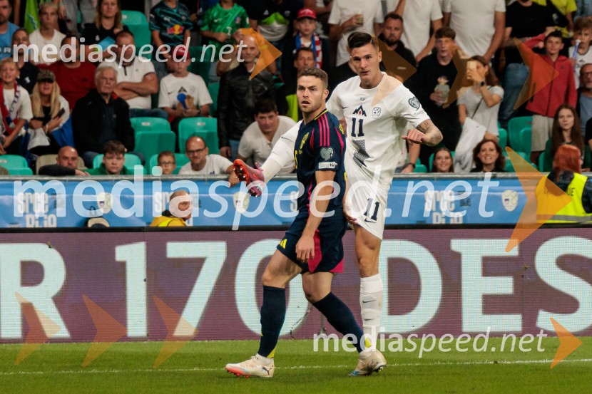 Kvalifikacije za SP 2026; Slovenija – Švedska, nogomet