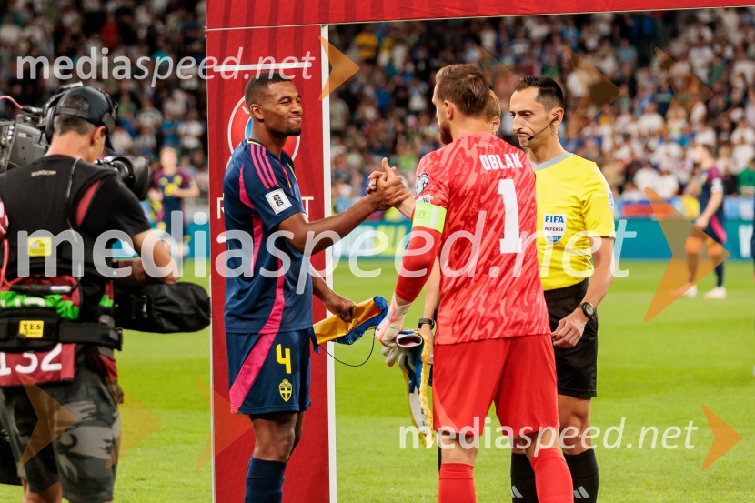 Kvalifikacije za SP 2026; Slovenija – Švedska, nogomet