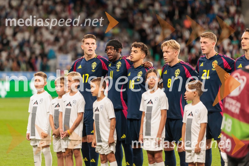 Kvalifikacije za SP 2026; Slovenija – Švedska, nogomet