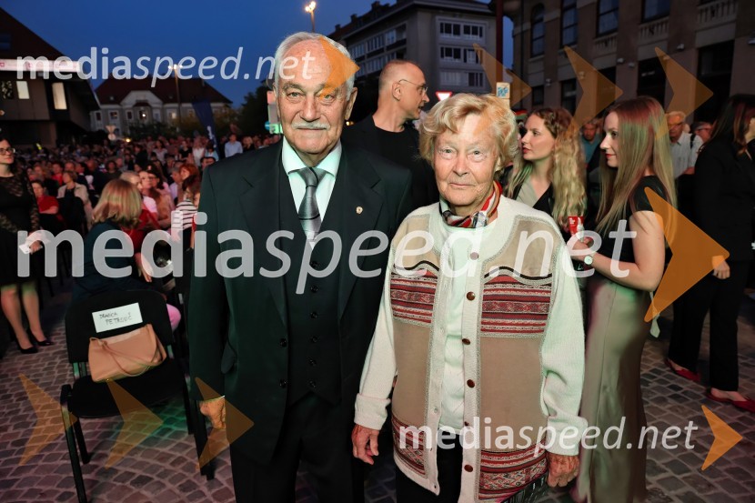  Rudolf Moge, nekdanji politik;  Alojzija Čas MogeTango - Balet pod zvezdami ponovno očaral Maribor