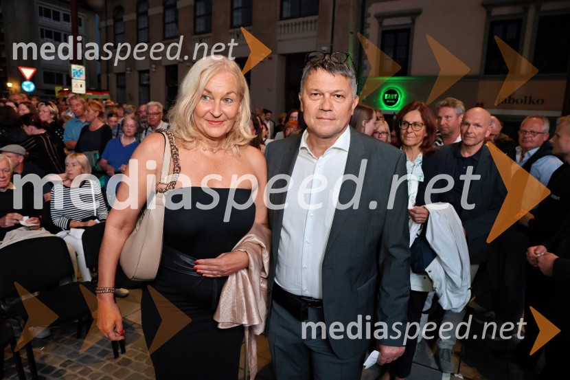  Barbara Bratina;  Aljaž  Bratina, mestni svetnik MO MariborTango - Balet pod zvezdami ponovno očaral Maribor