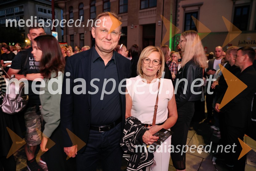 dr. Samo Peter Medved;  Duška MedvedTango - Balet pod zvezdami ponovno očaral Maribor