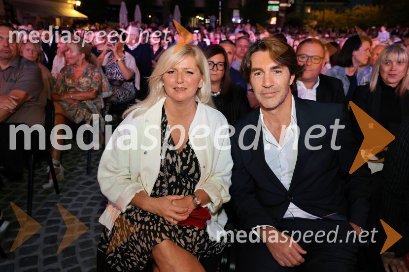  Pia Clug, baletna plesalka;  Edward Clug, umetniški direktor, Balet SNG MariborTango - Balet pod zvezdami ponovno očaral Maribor