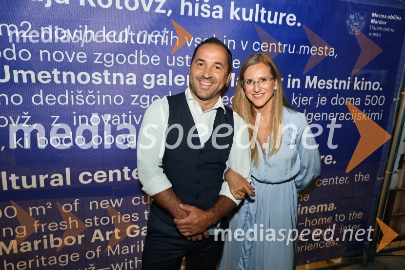  Tim Ribič, SNG Maribor;  Špela Pokeržnik, glasbenica in novinarkaTango - Balet pod zvezdami ponovno očaral Maribor