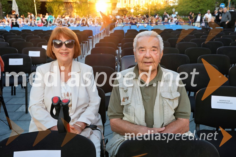  Alemka Arsenovič;  Aleksander  ArsenovičTango - Balet pod zvezdami ponovno očaral Maribor