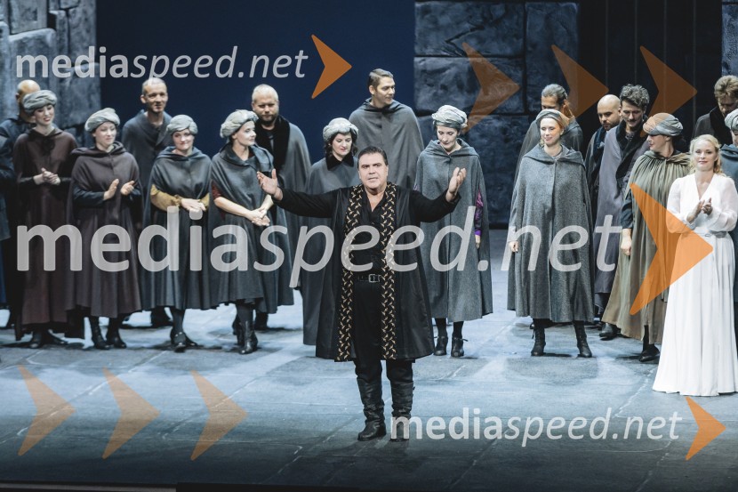  Carlos Ventre, operni pevecVerdijev Otello v izvedbi SNG Maribor na Ljubljana Festivalu