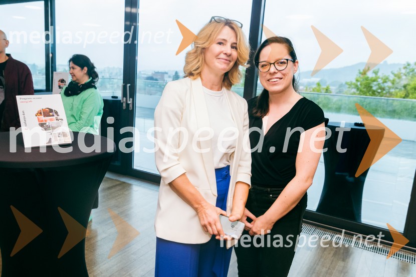  Maja Vidergar, vodja marketinških projektov, Cankarjev dom;  Medeja  Medved, Cankarjev domPredstavitev sezone 2025/26 v Cankarjevem domu