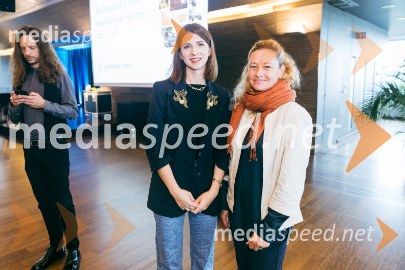  Katarina Hergouth, vodja razstavnega programa, Cankarjev dom;  ... Predstavitev sezone 2025/26 v Cankarjevem domu