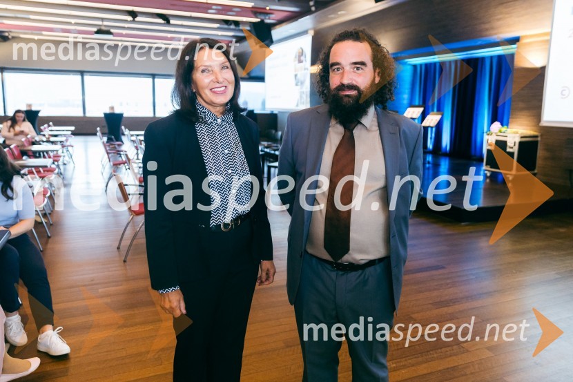 mag. Breda Pečovnik, direktorica kongresno komercialne dejavnosti Cankarjev dom;   Jure Novak, generalni direktor, Cankarjev domPredstavitev sezone 2025/26 v Cankarjevem domu