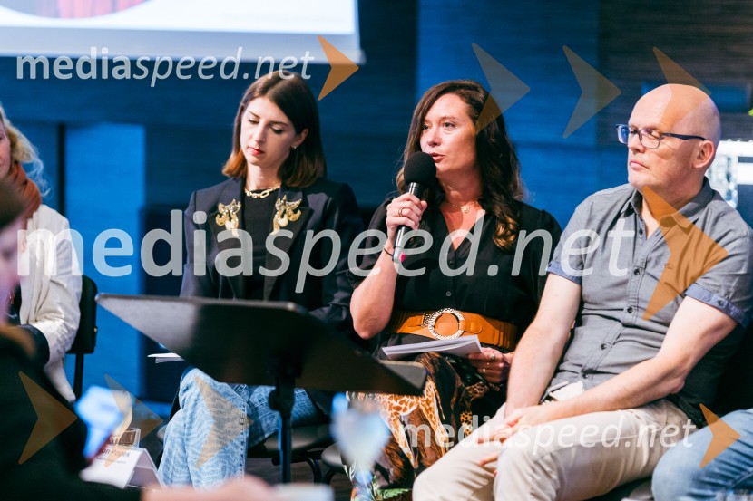  Katarina Hergouth, vodja razstavnega programa, Cankarjev dom;  ... ;  Simon Popek, vodja filmskega programa Cankarjevega domaPredstavitev sezone 2025/26 v Cankarjevem domu