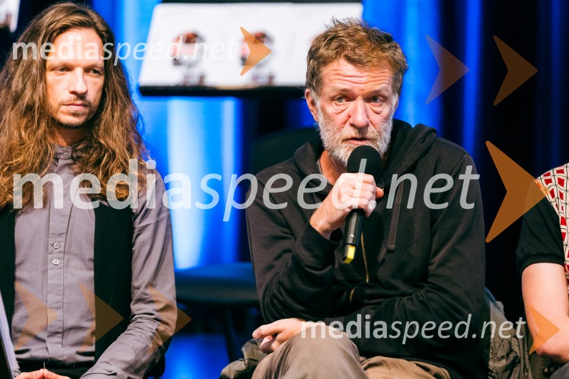  Peter Baroš, direktor kulturno-umetniškega programa Cankarjevega doma;  Jernej Lorenci, gledališki režiserPredstavitev sezone 2025/26 v Cankarjevem domu