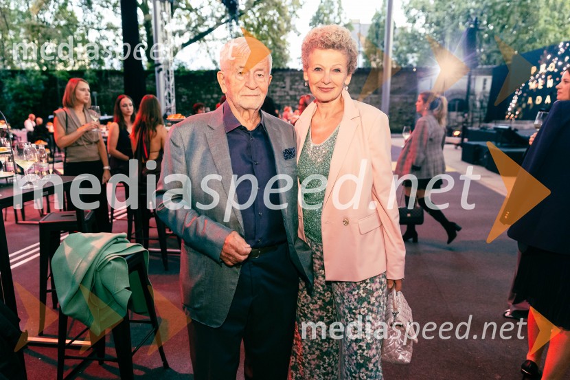 dr. Peter  Čeferin, pravnik, pisatelj;  Rija ČičPOP promenada 2025