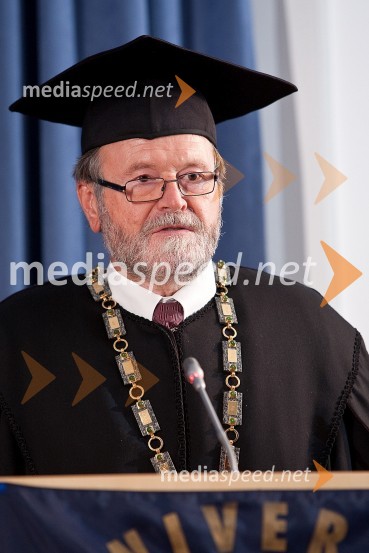 Prof. dr. Ivan Rozman, rektor Univerze v MariboruDan Univerze v Mariboru in 50 let Fakultete za organizacijske vede Kranj