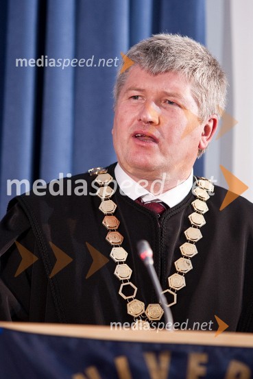 Prof. dr. Marko Ferjan, dekan Fakultete za organizacijske vede Univerze v MariboruDan Univerze v Mariboru in 50 let Fakultete za organizacijske vede Kranj