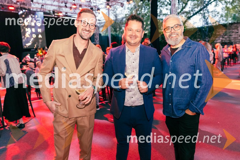  Mojmir Marko Šiftar, Restavracija Evergreen;  Luka Jezeršek, Hiša kulinarike Jezeršek;  Karim Merdjadi, kuharski in slaščičarski mojster POP promenada 2025