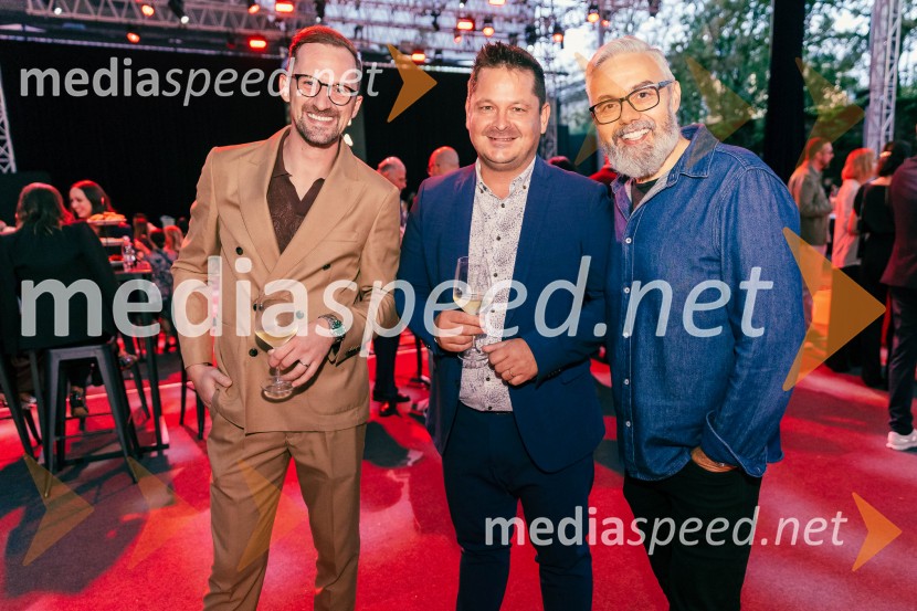  Mojmir Marko Šiftar, Restavracija Evergreen;  Luka Jezeršek, Hiša kulinarike Jezeršek;  Karim Merdjadi, kuharski in slaščičarski mojster POP promenada 2025