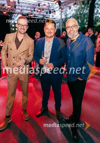  Mojmir Marko Šiftar, Restavracija Evergreen;  Luka Jezeršek, Hiša kulinarike Jezeršek;  Karim Merdjadi, kuharski in slaščičarski mojster POP promenada 2025