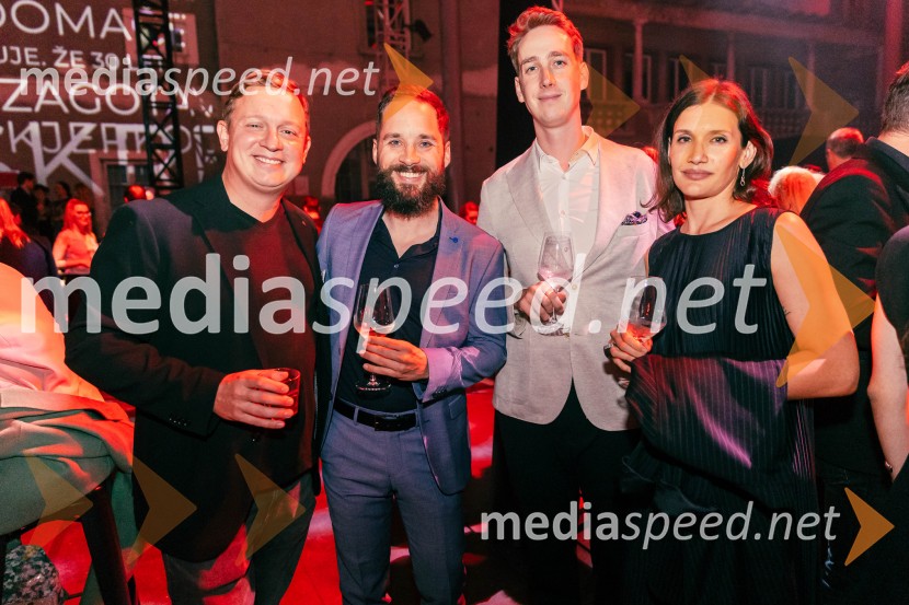  Luka Cimprič, igralec;  Luka Štigl, režiser;  ... ;  Sanja Raičević, režiserkaPOP promenada 2025