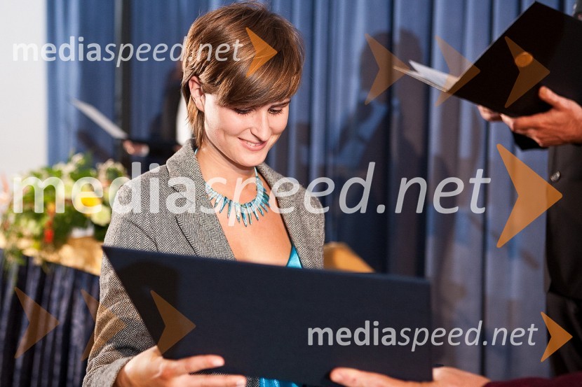 Iva Peternel, karateistkaDan Univerze v Mariboru in 50 let Fakultete za organizacijske vede Kranj