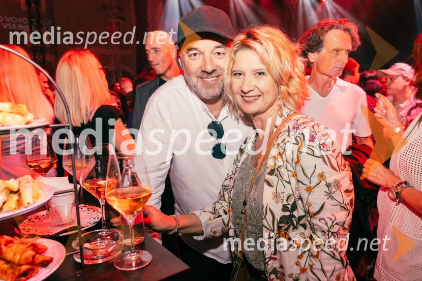  Gaber K. Trseglav, igralec;  Vesna Pernarčič, igralkaPOP promenada 2025