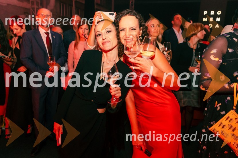  Mateja Dežman, odnosi z javnostmi, Pop TV;  Laura VnukPOP promenada 2025