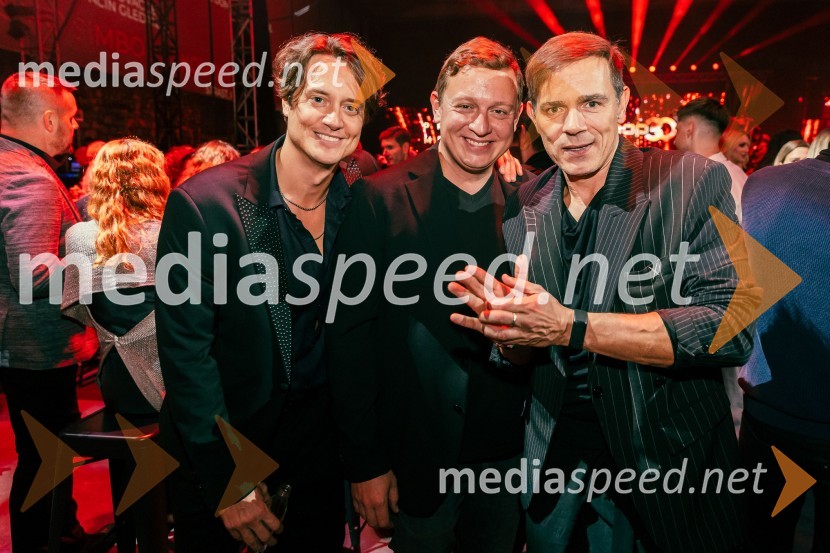  Domen Valič, igralec;  Luka Cimprič, igralec;  Lado Bizovičar, igralecPOP promenada 2025