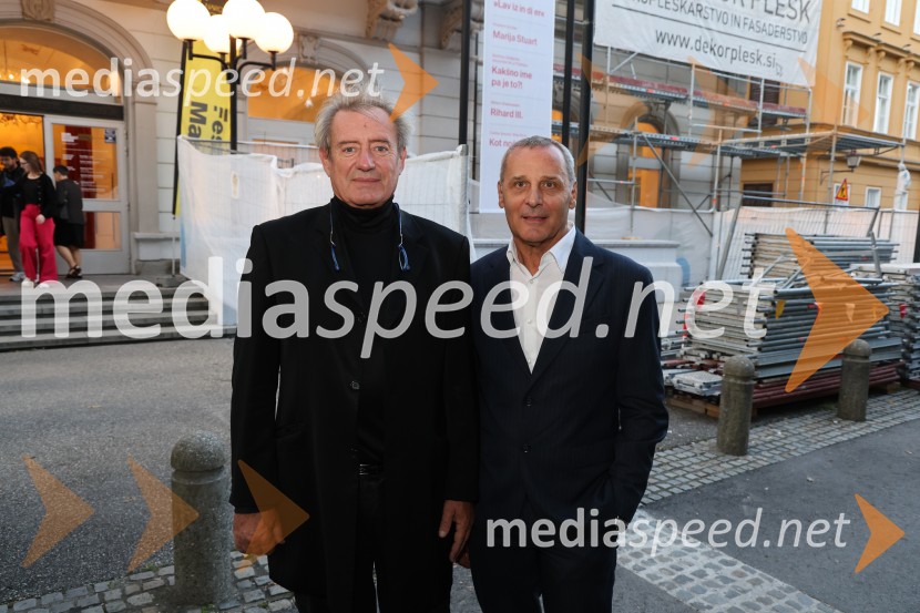  Vladimir  Rukavina Gogo, direktor Narodnega doma Maribor ter direktor Festivala Lent ;  Danilo Rošker, direktor SNG MariborOtvoritveni koncert Festivala Maribor 2025