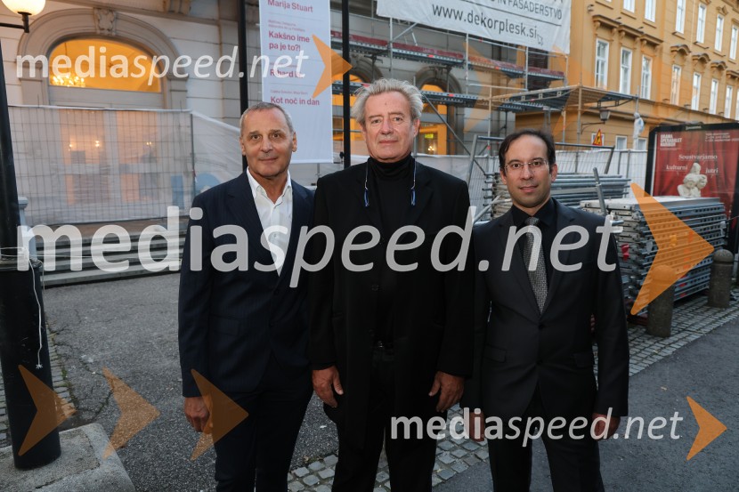  Danilo Rošker, direktor SNG Maribor;  Vladimir  Rukavina Gogo, direktor Narodnega doma Maribor ter direktor Festivala Lent ;  Simon Krečič, umetniški direktor Opere SNG MariborOtvoritveni koncert Festivala Maribor 2025