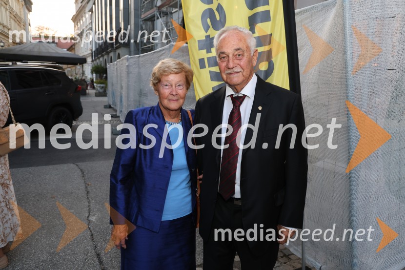  Alojzija Čas Moge;  Rudolf Moge, nekdanji politikOtvoritveni koncert Festivala Maribor 2025