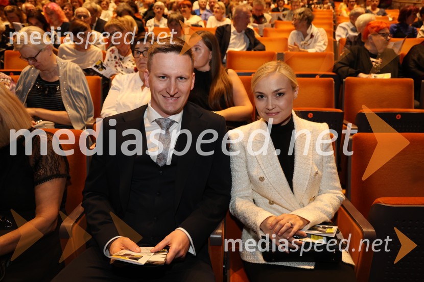  Nejc Avbelj, producent;  Eva Černe, pevkaOtvoritveni koncert Festivala Maribor 2025