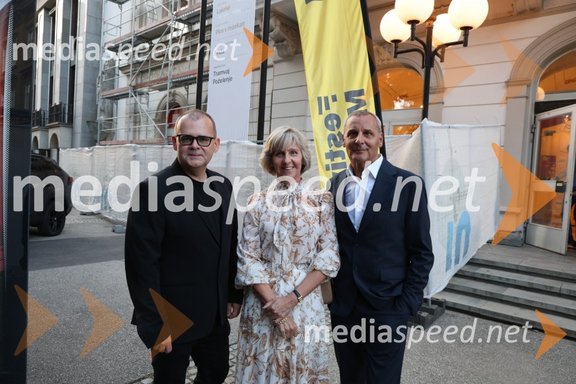  Alan Kavčič, predstavnik za odnose z javnostmi SNG Maribor;  ... ;  Danilo Rošker, direktor SNG MariborOtvoritveni koncert Festivala Maribor 2025