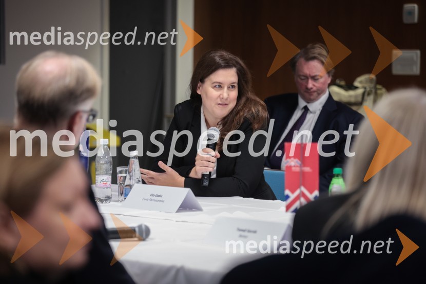 dr. Vita Godec, direktorica, Lenis farmacevtika d.o.o., zmagovalka AmCham Top Potential of the Year 2018Britansko-evropska poslovna konferenca