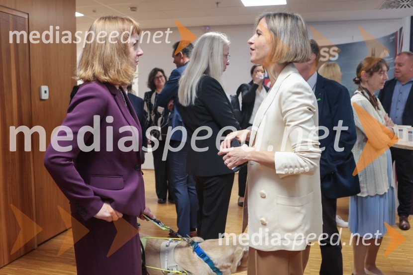  Victoria Harrison, britanska veleposlanica v Sloveniji;  Nay Tawile, izvršna direktorica, TrimoBritansko-evropska poslovna konferenca