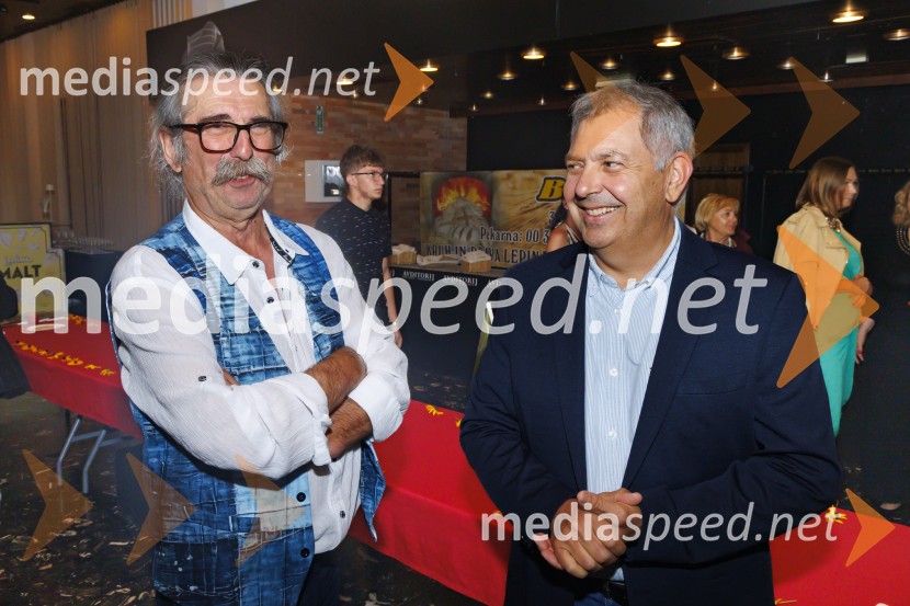  Slobodan Simič - Šime;  Borut Bažec, direktor, Avditorij PortorožMiss Turizma 2025 v znamenju jubileja Barbare Misson