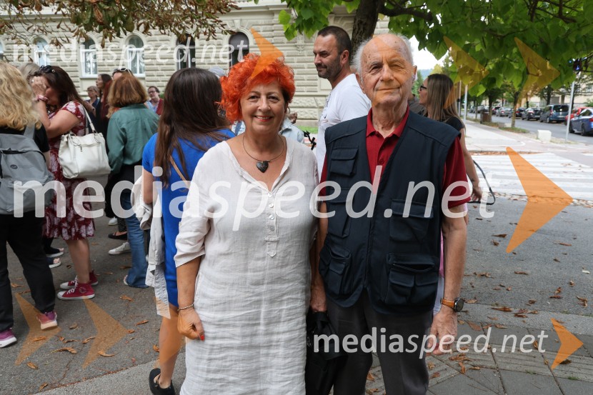 Otvoritev razstave Maje Modrinjak v Trafiki ob parku