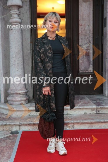  Violeta Tomić, igralka, bivša poslanka DZPremiera Don Kihot in podelitev nagrad Julija, Prešernovo gledališče Kranj