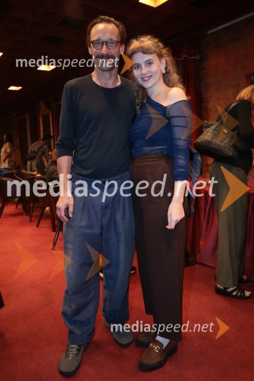  Marko  Mandić, igralec;  Suzana Krevh, igralkaPremiera Don Kihot in podelitev nagrad Julija, Prešernovo gledališče Kranj