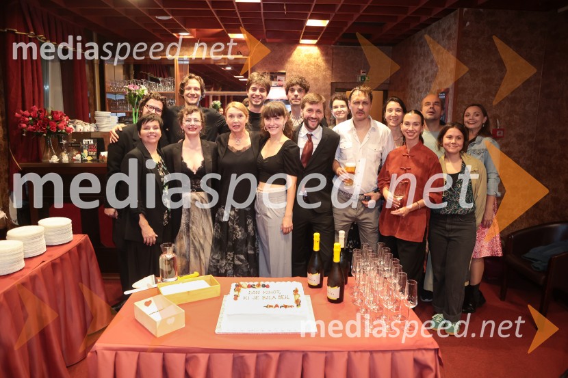 Premiera Don Kihot in podelitev nagrad Julija, Prešernovo gledališče Kranj