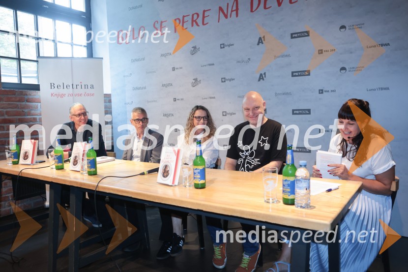 Filmska priredba romana Belo se pere na devetdeset predstavljena na novinarski konferenci