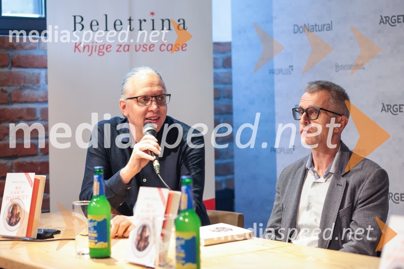  Marko Pavliha, avtor knjige Svetilnik;  Aleš  Pavlin , Perfo productionFilmska priredba romana Belo se pere na devetdeset predstavljena na novinarski konferenci