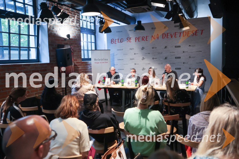Filmska priredba romana Belo se pere na devetdeset predstavljena na novinarski konferenci