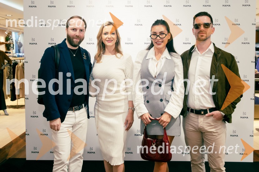  Dejan David Kemperl, urednik revije Golf Klub Premium;  ... ;  Anja Jenko, fotomodel;  ... Prenovljena Nama ponovno odprla svoja vrata