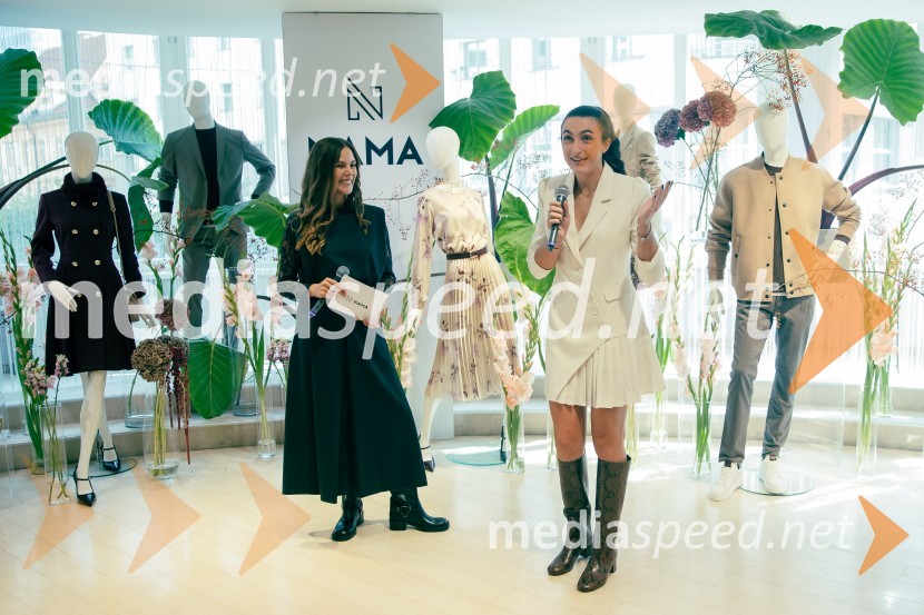  Ula  Furlan, igralka, voditeljica;  Francesca Borghetti, lastnica NamePrenovljena Nama ponovno odprla svoja vrata