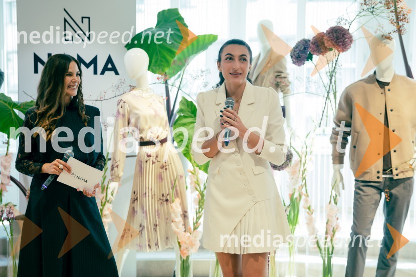  Ula  Furlan, igralka, voditeljica;  Francesca Borghetti, lastnica NamePrenovljena Nama ponovno odprla svoja vrata