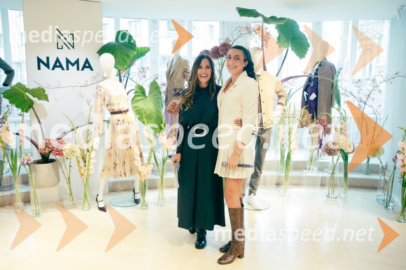  Ula  Furlan, igralka, voditeljica;  Francesca Borghetti, lastnica NamePrenovljena Nama ponovno odprla svoja vrata