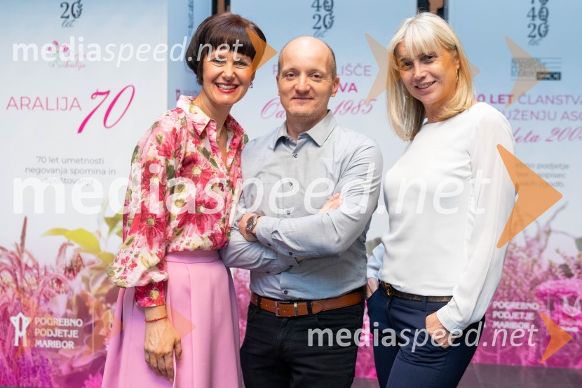  ... ;  ... ; mag. Lidija Pliberšek, direktorica, Pogrebno podjetje Maribor d.d.Pogrebno podjetje Maribor obeležilo tri pomembne jubileje