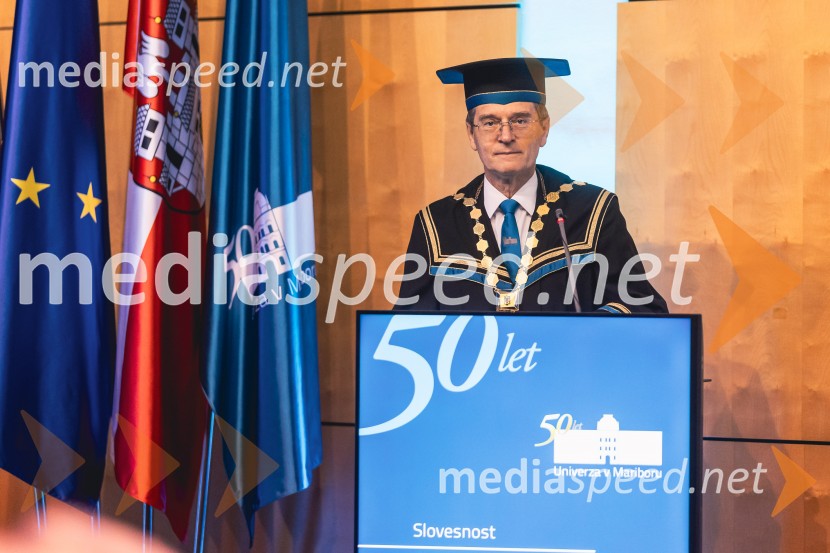 prof. dr. Zdravko Kačič, rektor Univerze v MariboruDan Univerze v Mariboru 2025